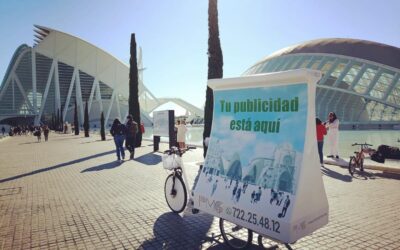 Potencia tu marca en Valencia con bicicletas publicitarias en Fallas 2024